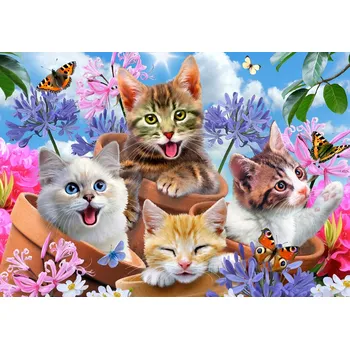 Malování Podle Čísel KOČKA KOČKY Obrázky Pro Děti K Malování Podle Čísel