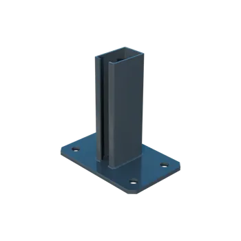 Plotový sloupek Patka sloupku ZnPVC 40x60mm antracit