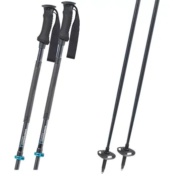 Sjezdová hůlka Hůlky Komperdell FREE TOURING THERMO ADVENTURE 2024/25 110-140 černá