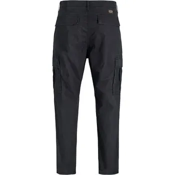 Pánské oblečení Jack & Jones Cargo kalhoty Kane Frank 12291962 Černá Relaxed Fit 28_30