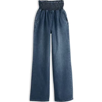 Dámské džíny GATE Džíny s gumičkou v pase wide leg 42 625-1528/72