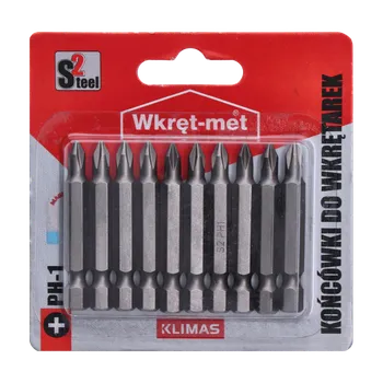 Bit 10 dílny blister bitů PH1, délka 50mm