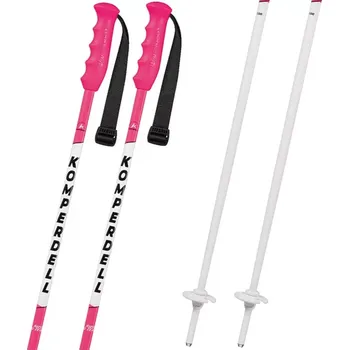 Sjezdová hůlka Hůlky Komperdell CHAMP PINK Junior 2025/26 100 růžová