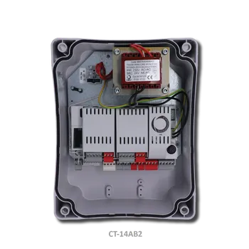 Řídící jednotka 14AB2 řídicí jednotka s boxem 24 V, vhodná pro pohony RAY, REVO, SUN. Nutná programovací jednotka 9 DYL