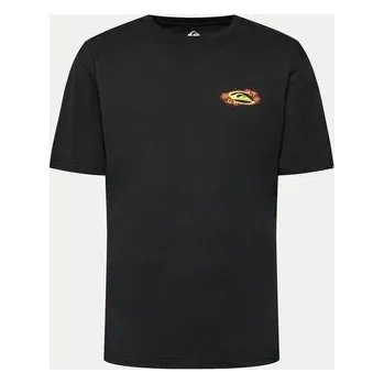 Pánské tričko Quiksilver Pánské tričko QUIKSILVER-EQYZT07672-KVJ0 BLACK Černé