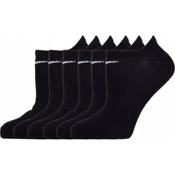 Pánské ponožky Nike Ponožky kotníkové ponožky černé 6 párů velikost 42-46
