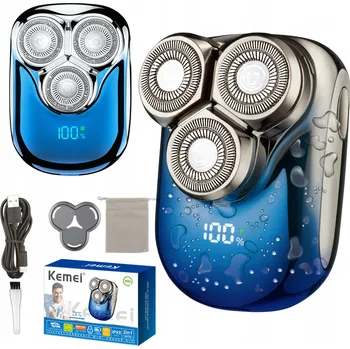 Zastřihovač vlasů Kemei MINI HOLICÍ STROJEK NA VOUSY KAPESNÍ KEMEI