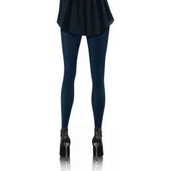 Dámské punčochy Sesto Senso Punčocháče Bavlněné Dámské 200 DEN Béžové Krycí 2 Námořnická Modrá