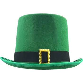 Klobouk Klobouk Cylinder Skřítek Irský Svátek Zelený Den Svatého Patrika
