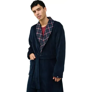 Pánský župan Pánský elegantní fleecový župan Vamp 23692 blue velikost XXL