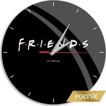 Hodiny Nástěnné hodiny Cerda černé 29 Cm