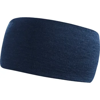 Sportovní čelenka Čelenka Löffler MERINO WIDE UNI tmavě modrá