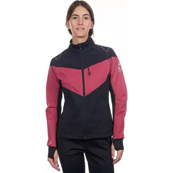 Bunda Fischer ASARNA SOFTSHELL S černá/růžová