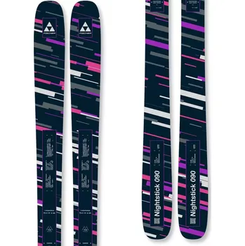 Sjezdové lyže Lyže Fischer NIGHTSTICK 90 25/26 177 černá/růžová