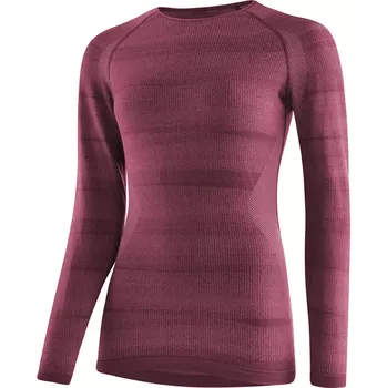 Tričko Löffler L/S TRANSTEX HYBRID 46/3XL červená/fialová