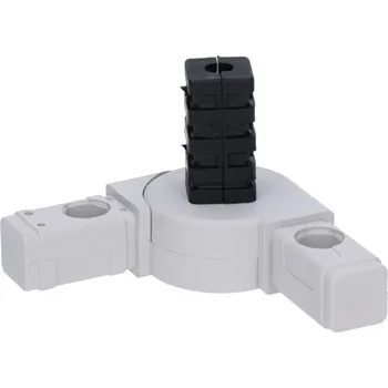 Plastová spojka - pohyblivý 180° rohový kus vhodný do profilu veľkosti 25x25x2