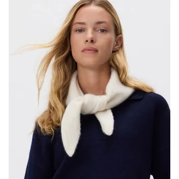 Čepice Reserved - Šála s vlnou a kašmírem - krémová - 671FD-01X - 671FD-01X-ONE