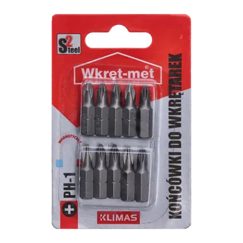 Bit 10 dílny blister bitů PH1, délka 25mm