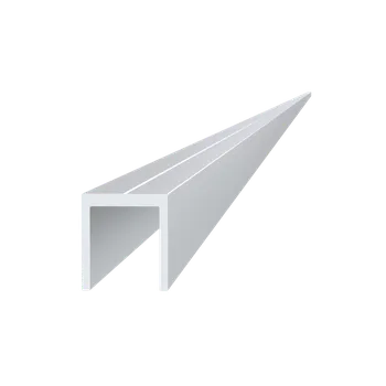 Stavební profil Hliníkový U profil 20,5x22x6000 mm, materiál EN AW-6060 T66, přírodní hliník bez povrchové úpravy, cena za KUS