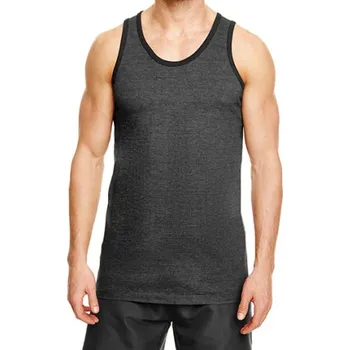 Pánské tílko Burnside Pánské tílko BU9111 Heather Charcoal S