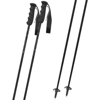 Sjezdová hůlka Hůlky Komperdell EBONY - Carbon 2025/26 110 černá