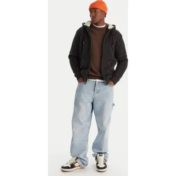 Quiksilver Bunda pro přechodné období Keller Sherpa EQYFT05112 Černá Regular Fit XL