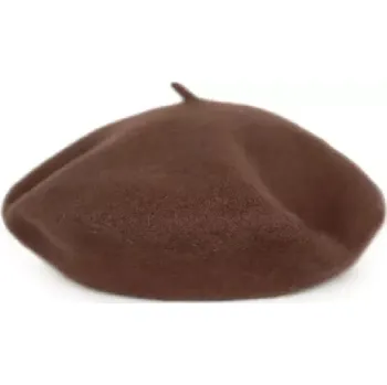 Čepice Dámský baret Daily classic Hnědý