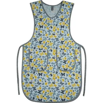 Kuchyňská zástěra Šatoli.cz Dámská bavlněná zástěra klokanka Motýlci