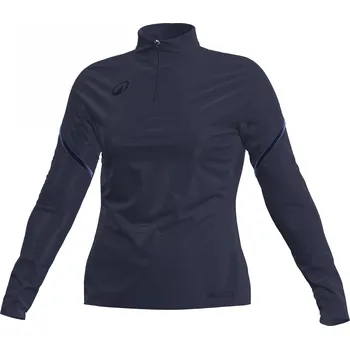 Dámská mikina KIPSTA Dámská mikina se zipem u krku Viralto M MODRÁ