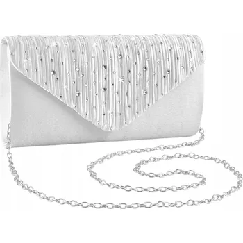 EdiBazzar kabelka psaníčko, syntetický materiál, šedá barva