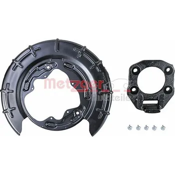 Brzdový kotouč Ochranný plech proti rozstřikování, brzdový kotouč METZGER 6115121