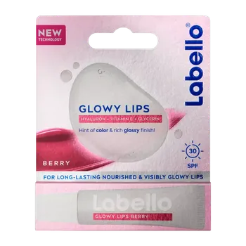 Pleťový krém Labello Tónovací balzám Glowy Lips OF30 Berry 10 ml