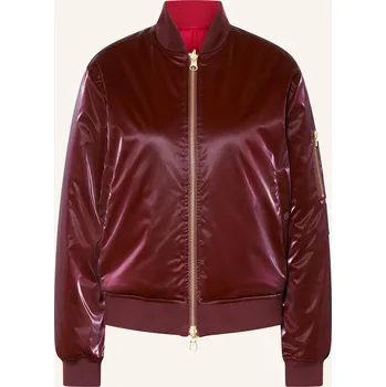 Dámský kabát Marc Aurel Dámský Oboustranný Blouson, tmavě červená, 36