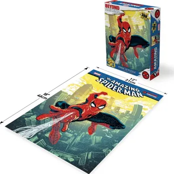 Puzzle PRIME 3D PUZZLE - Marvel Comics Spider-Man 300 dílků