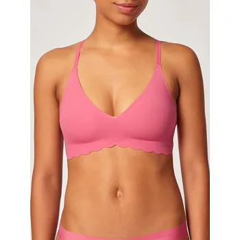 Podprsenka Bezešvá podprsenka s vyjímatelnými vycpávkami bez kostic SKINY - MICRO ESSENTIALS Velikost: 42/A-B