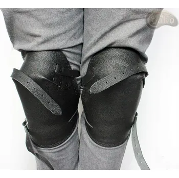 Chránič nohou Kožené chrániče kolen s plstí pro dlaždiče, svářeče, obkladače SAKO