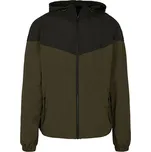 Build Your Brand Pánská bunda BY129 Dark Olive-Black L