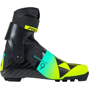 Běžkařské boty Boty na běžky Fischer SPEEDMAX 9 SKATE 2025/26 46 černá/žlutá