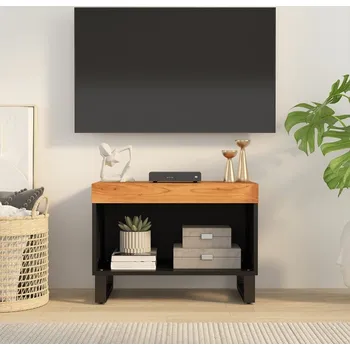 Televizní stolek vidaXL TV skříňka 60 x 33 x 43,5 cm masivní recyklované dřevo [352882] Barva: Hnědá