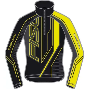 cyklistický dres Závodní dres Fischer DRAMMEN XS černá
