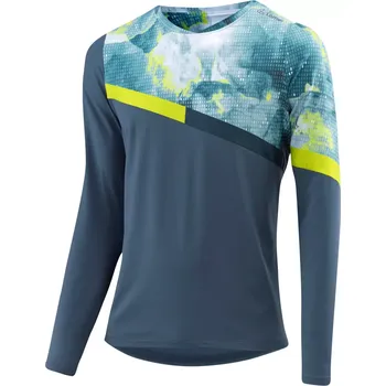 cyklistický dres Tričko Löffler BIKE L/S MTB KEES M šedá