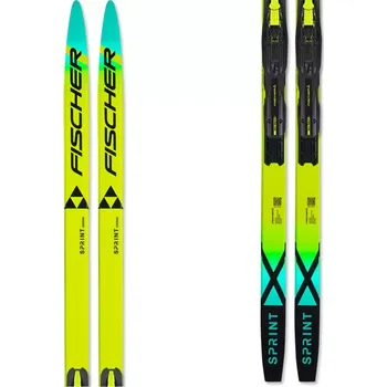 Běžky Běžky Fischer SPRINT CROWN + TOUR STEP IN JR IFP 2025/26 110 žlutá