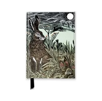 Diář Angela Harding: Hidden Hares 2026 Luxury Pocket Diary Planner - Week to View (EN)