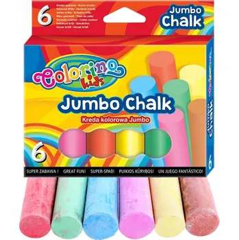 Kresba Křída chodníková Colorino 6 ks