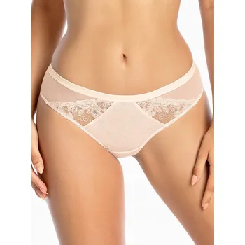 Kalhotky Brazilské kalhotky kalhotky Gaia 1026B Ada béžové velikosti XL