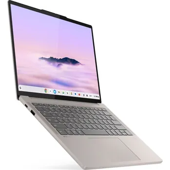 Notebook Lenovo Chromebook Plus 14M9610 Mediatek Kompanio Ultra 910/16GB/UFS 256GB/14"/WUXGA/OLED/touch/400nitů/ChromeOS/béžová