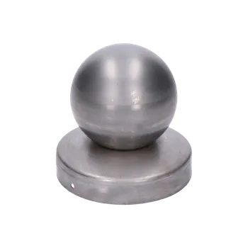 Příslušenství pro plot Stříška na sloupek-kulatá Základna 48 mm, koule 60 mm