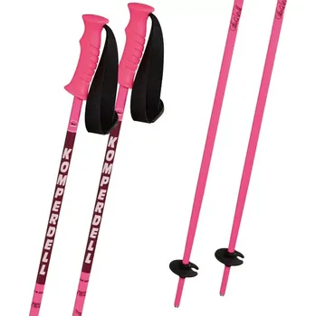 Sjezdová hůlka Hůlky Komperdell CHAMP JUNIOR ANNA 90 růžová/černá