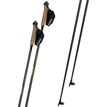 Běžecké lyžování Hůlky Komperdell Nordic CX-100 Cork - yellow 2025/26 160 černá/žlutá