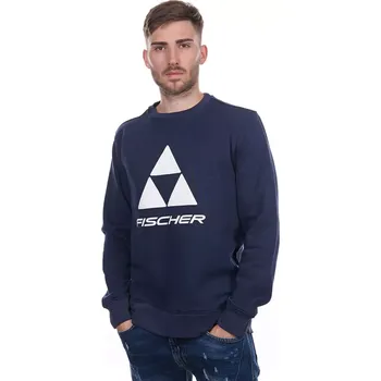 Pánská mikina Mikina Fischer ESSENTIALS ROUNDNECK XXL modrá